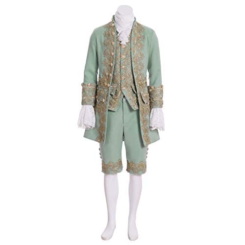 Men's Victorian Costume Rococo Costume Suit Prince Cosplay Regency Costume for Halloween