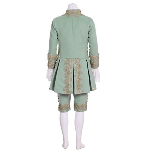 Men's Victorian Costume Rococo Costume Suit Prince Cosplay Regency Costume for Halloween