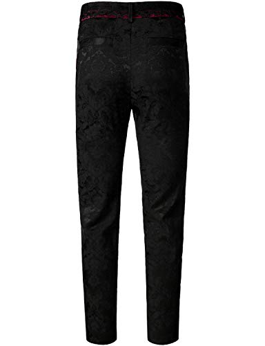 VATPAVE Mens Gothic Pants Cosplay Costume Trousers Steampunk Victorian Pants