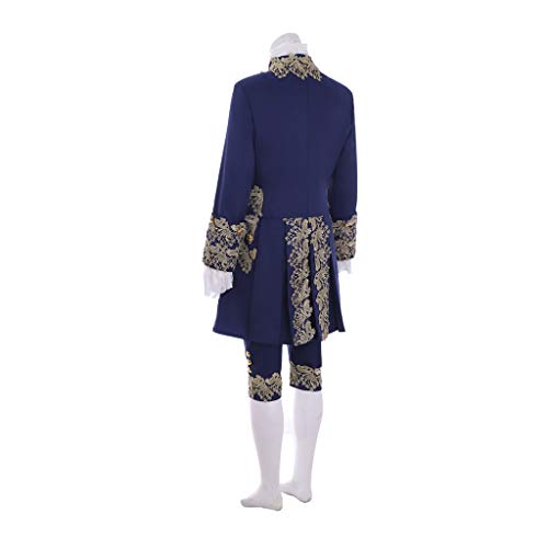 18th Century Men's Victorian Costume Regency Tailcoat Gentelman Steampunk Coat Halloween Outfits