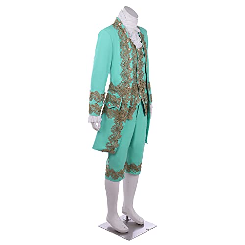 Men's Victorian Costume Rococo Costume Suit Prince Cosplay Regency Costume for Halloween