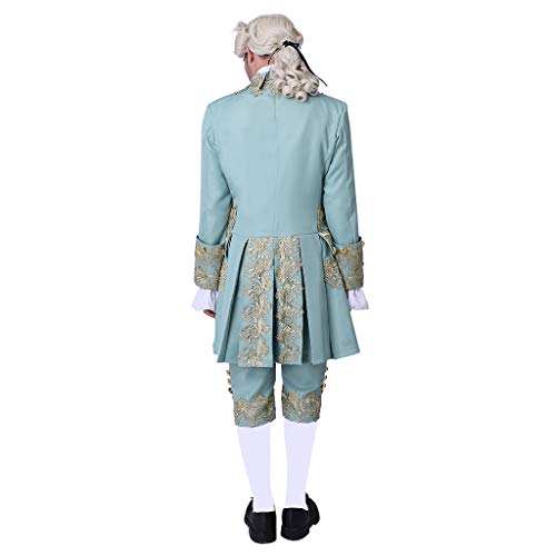 18th Century Men's Victorian Costume Regency Tailcoat Gentelman Steampunk Coat Halloween Outfits