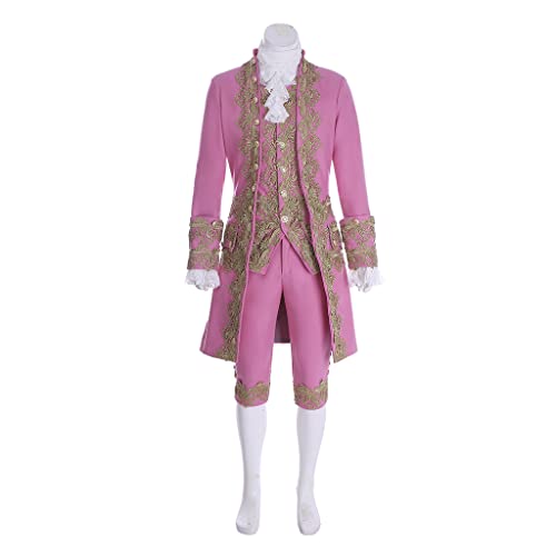 Men's Victorian Costume Rococo Costume Suit Prince Cosplay Regency Costume for Halloween