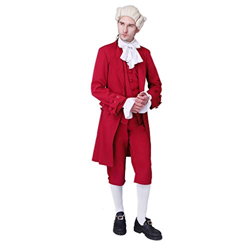 18th Century Men's Victorian Costume Regency Tailcoat Gentelman Steampunk Coat Halloween Outfits