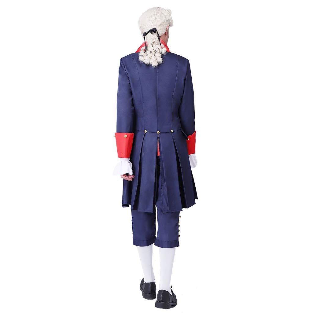 18th Century Men's Victorian Costume Regency Tailcoat Gentelman Steampunk Coat Halloween Outfits