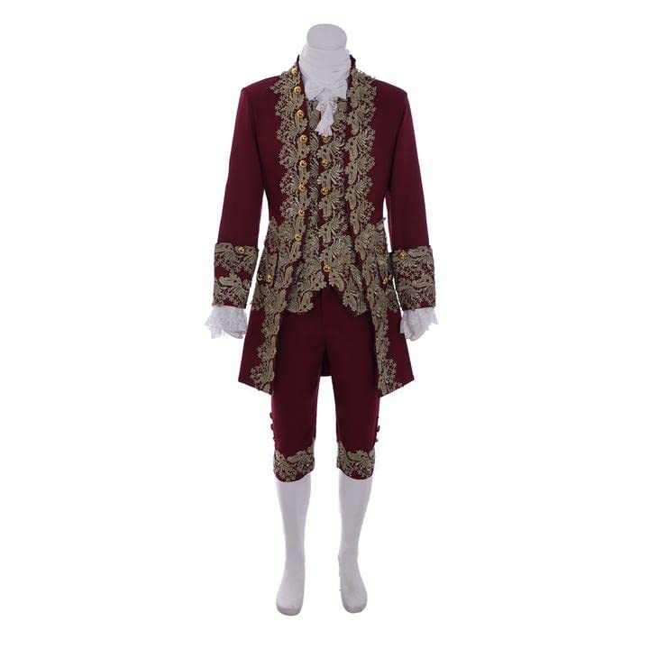 Men's Victorian Costume Rococo Costume Suit Prince Cosplay Regency Costume for Halloween