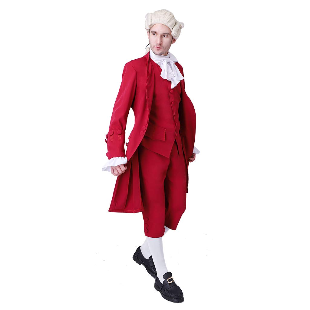 18th Century Men's Victorian Costume Regency Tailcoat Gentelman Steampunk Coat Halloween Outfits