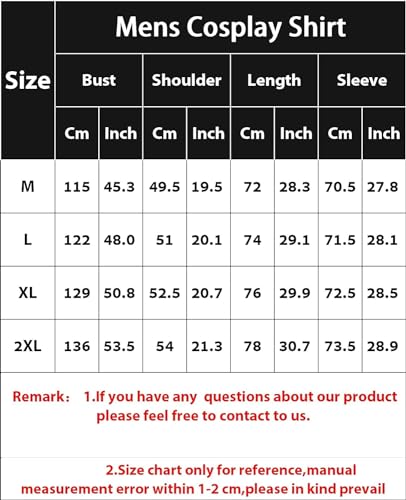 Mens Pirate Shirt Steampunk Victorian Cosplay Shirts Medieval Costume Renaissance Halloween Costume Tops