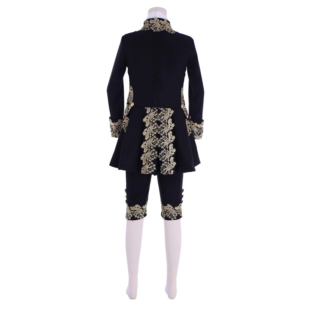 Men's Victorian Costume Rococo Costume Suit Prince Cosplay Regency Costume for Halloween