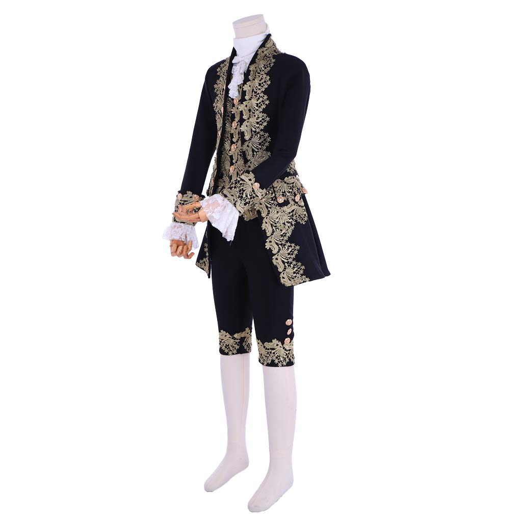 Men's Victorian Costume Rococo Costume Suit Prince Cosplay Regency Costume for Halloween