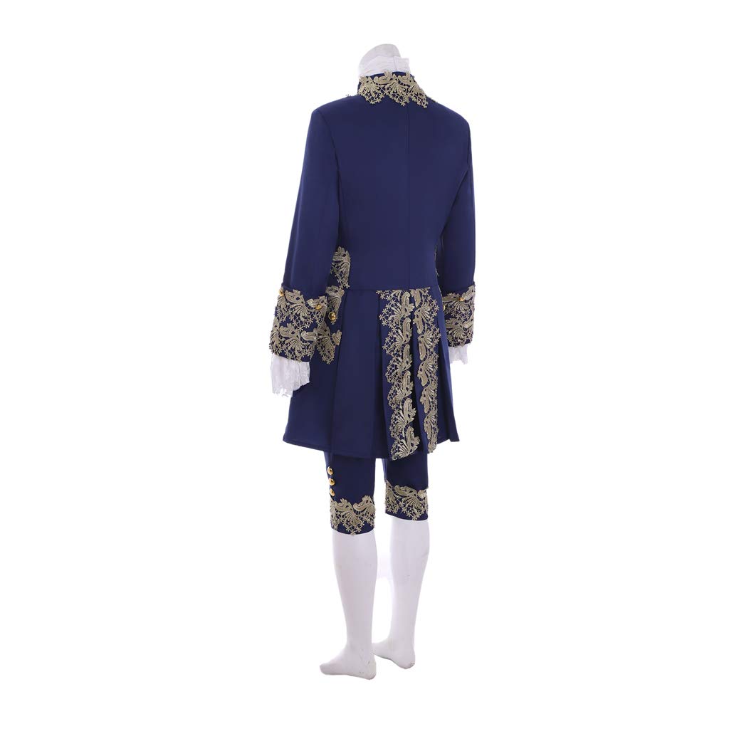 18th Century Men's Victorian Costume Regency Tailcoat Gentelman Steampunk Coat Halloween Outfits