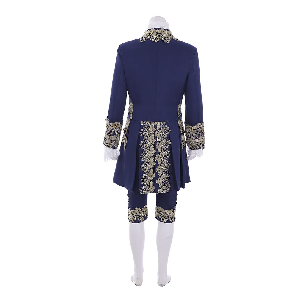 Men's Victorian Costume Rococo Costume Suit Prince Cosplay Regency Costume for Halloween